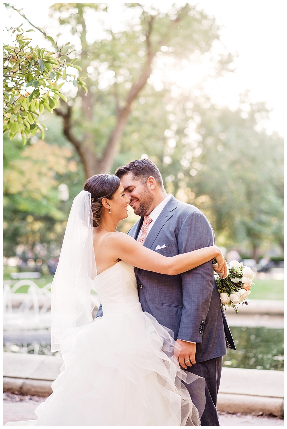 Classic Washington DC Wedding Lafayette Park