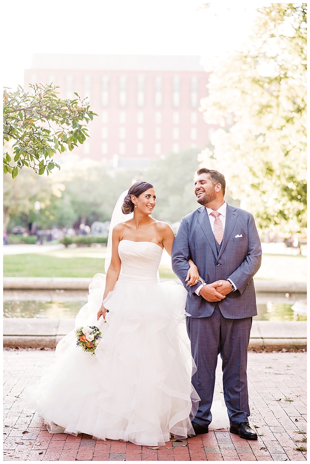 Classic Washington DC Wedding Lafayette Park