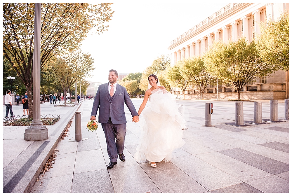 Classic Washington DC Wedding Lafayette Park