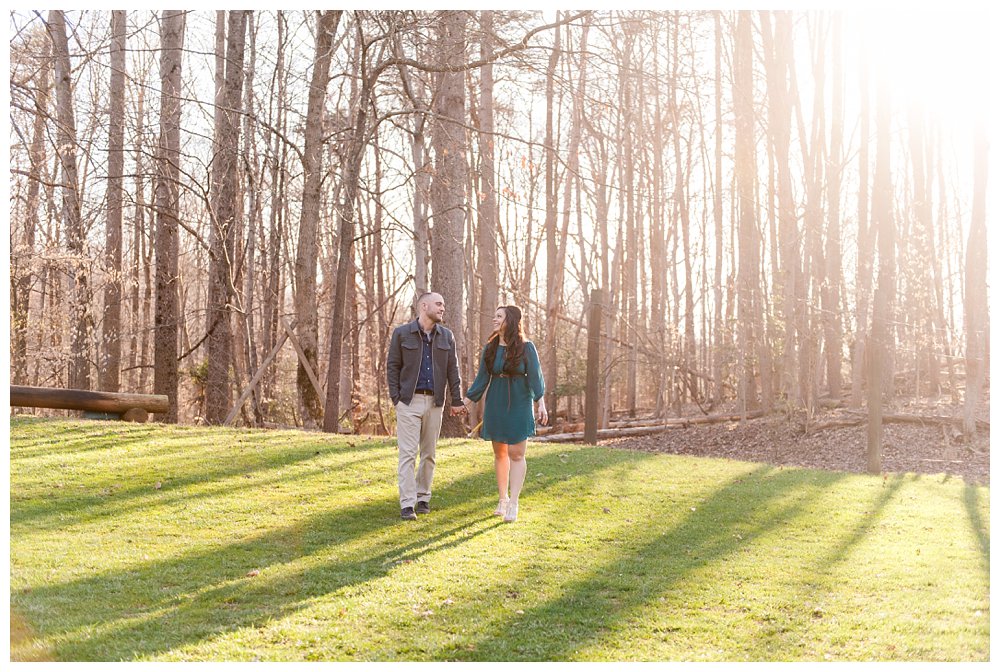 Clifton Hemlock Overlook Park Engagement Session