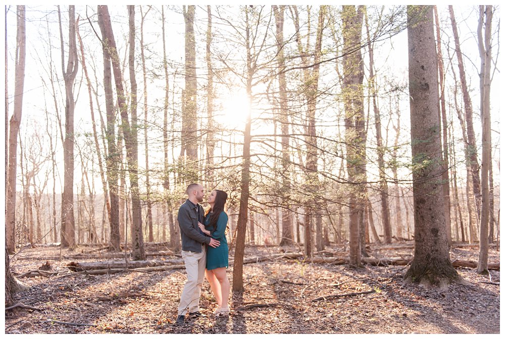 Clifton Hemlock Overlook Park Engagement Session