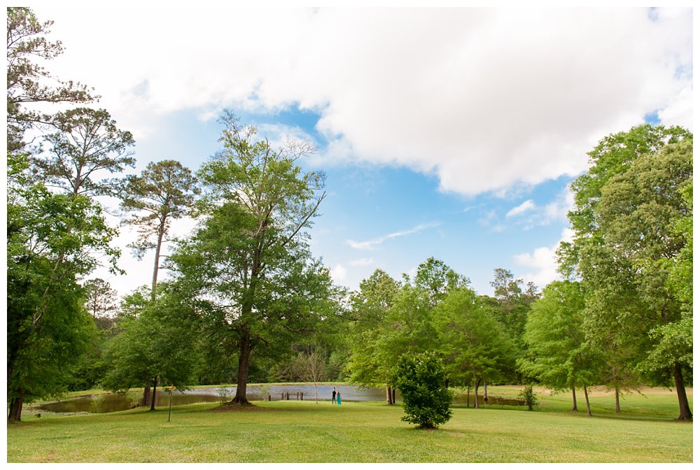Baton Rouge backyard wedding