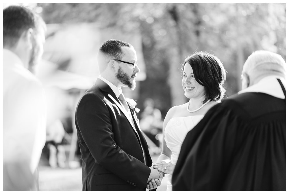 Baton Rouge backyard wedding