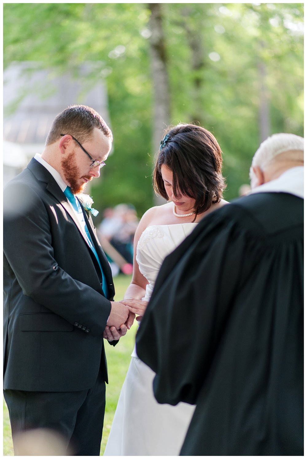 Baton Rouge backyard wedding