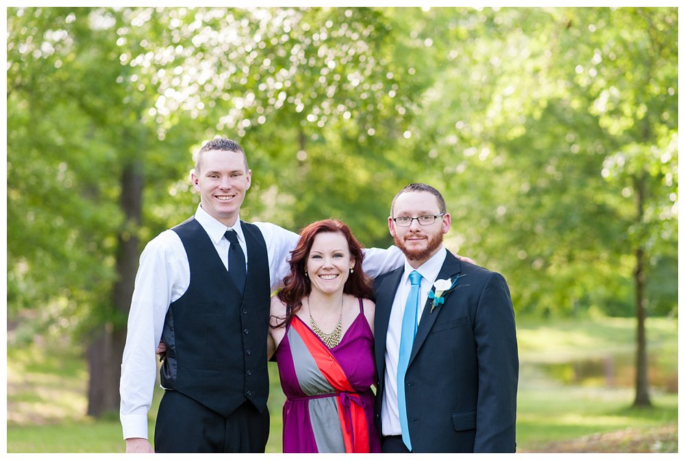 Baton Rouge backyard wedding