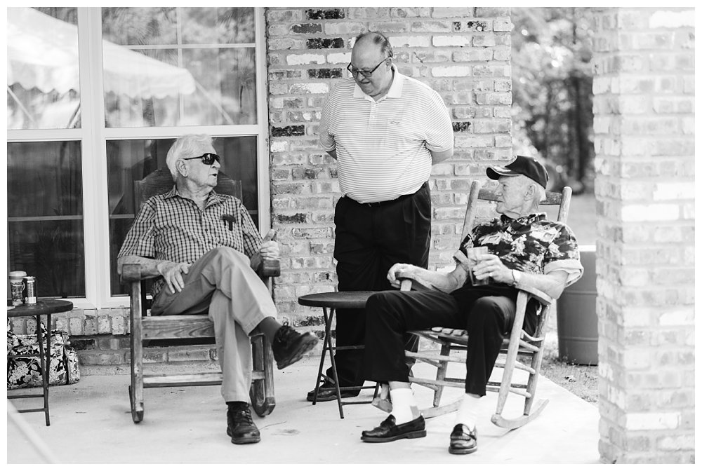 Baton Rouge backyard wedding