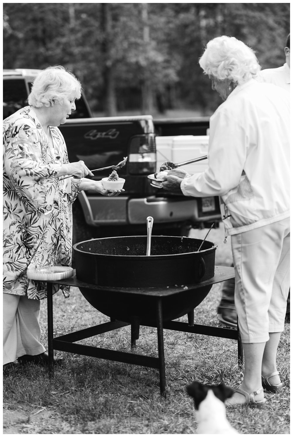 Baton Rouge backyard wedding