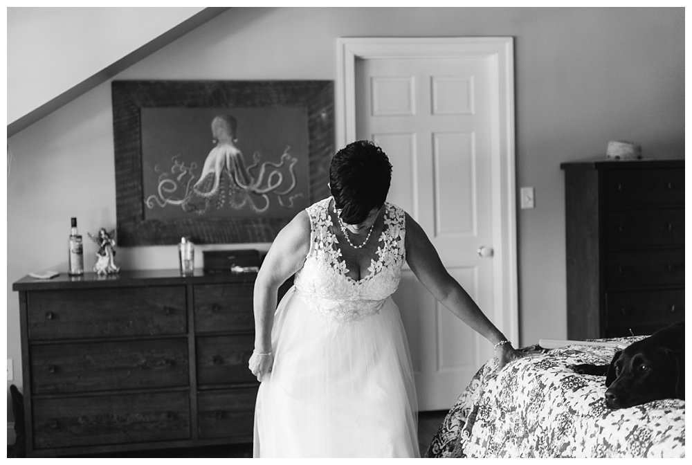 intimate maryland wedding