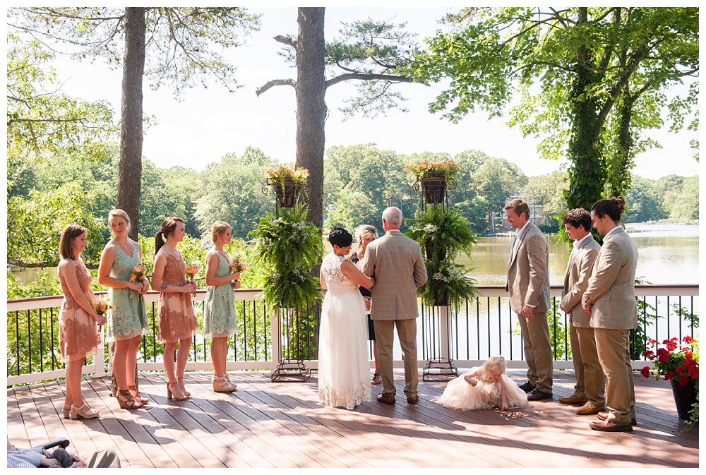 intimate maryland wedding