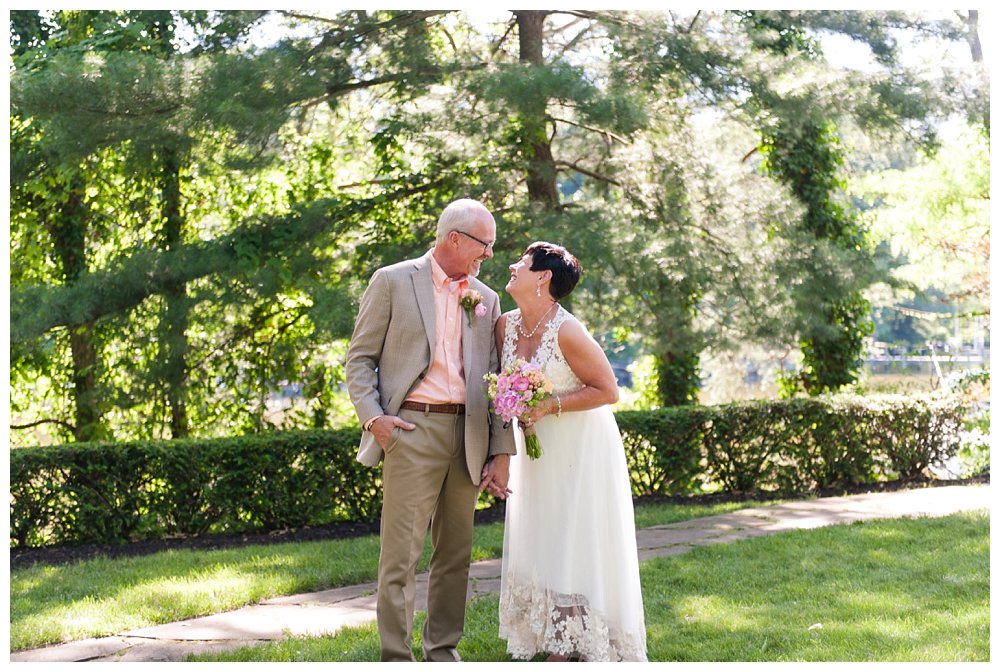 intimate maryland wedding