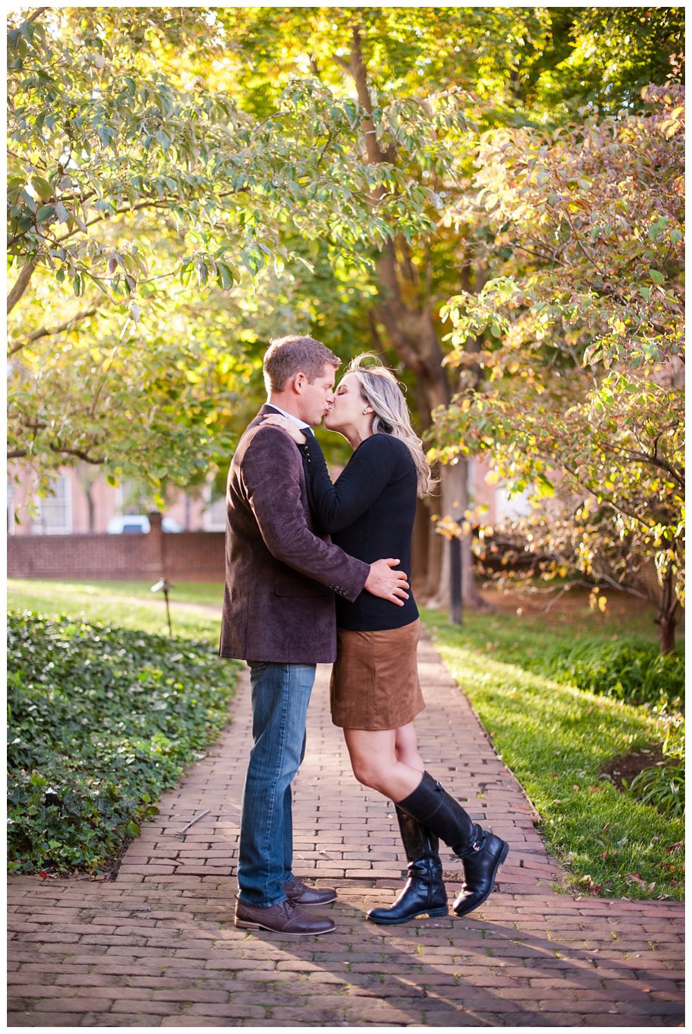 Old town Alexandria Engagement Photography