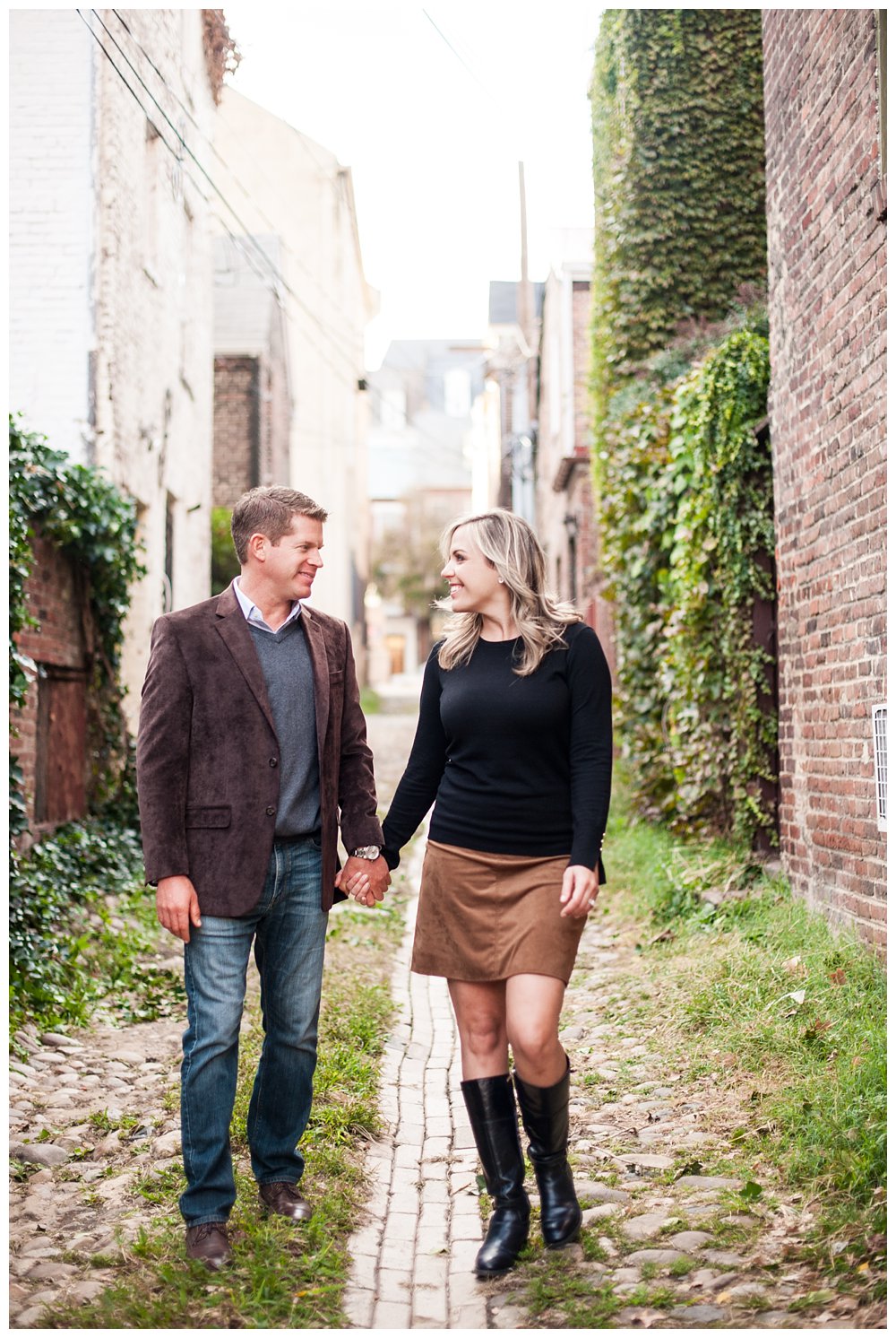 Old town Alexandria Engagement Photography