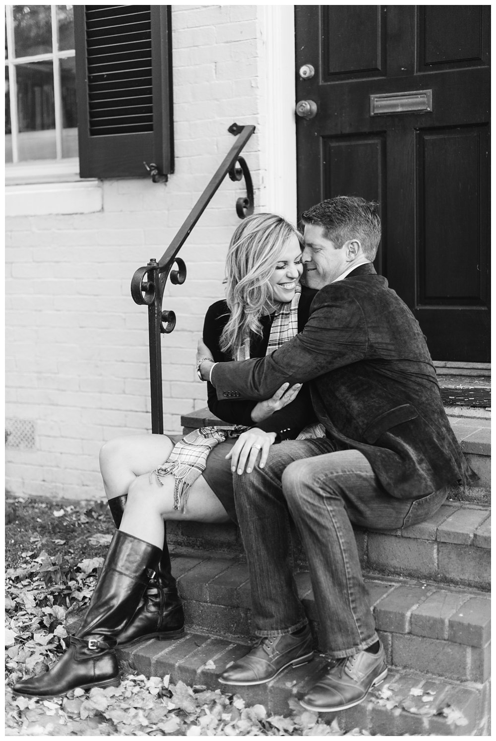 Old town Alexandria Engagement Photography