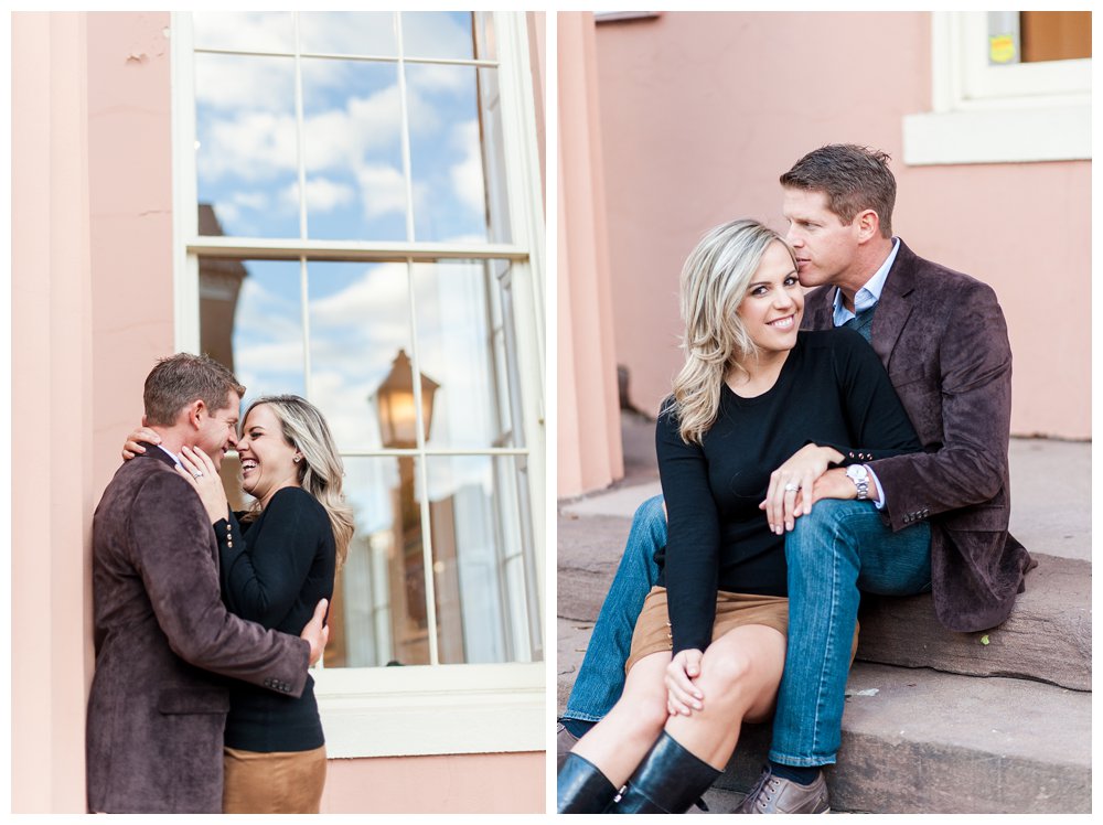 Old town Alexandria Engagement Photography