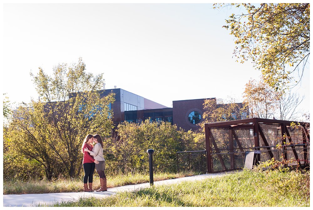 Richmond same sex engagement session