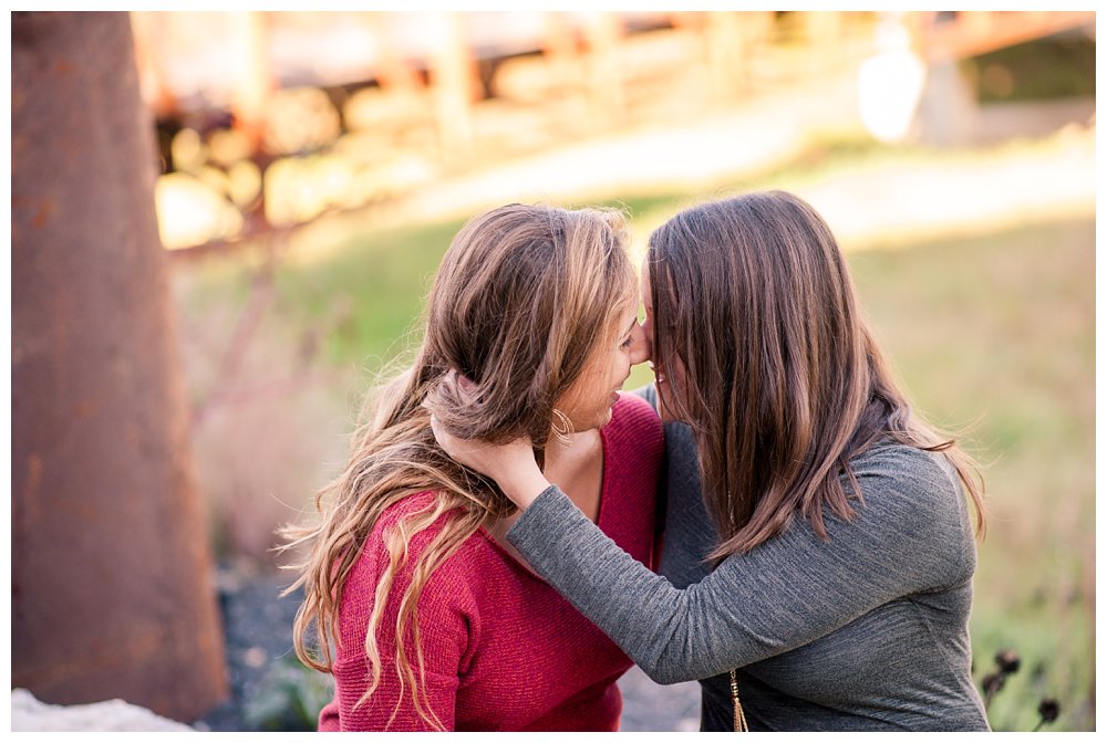 Richmond same sex engagement session