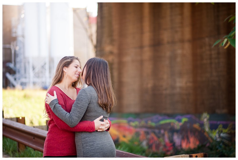 Richmond same sex engagement session