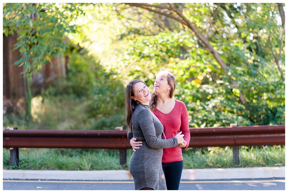 Richmond same sex engagement session