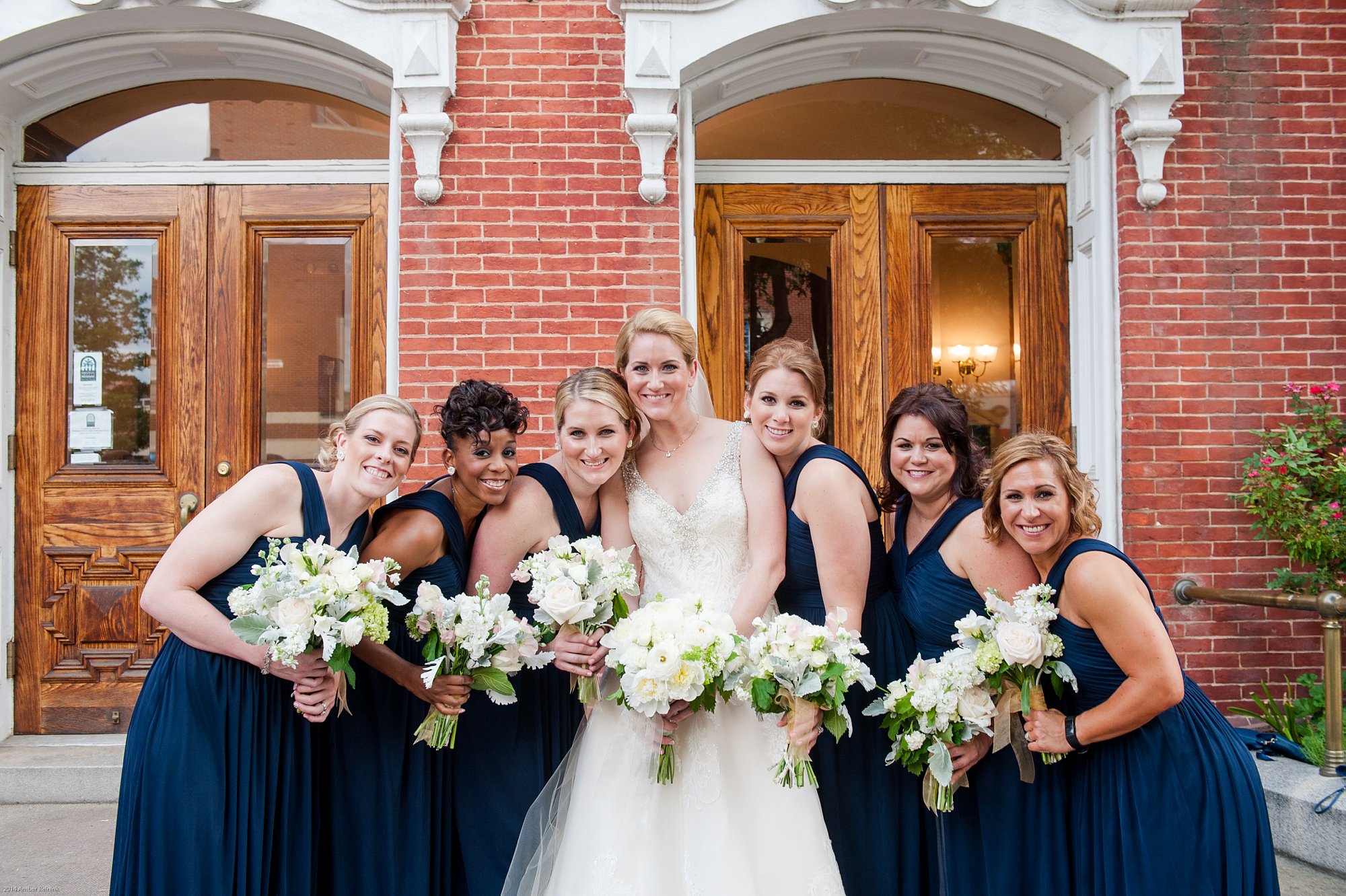 the alexandrian hotel wedding pictures Alexandria Virginia wedding party portrait