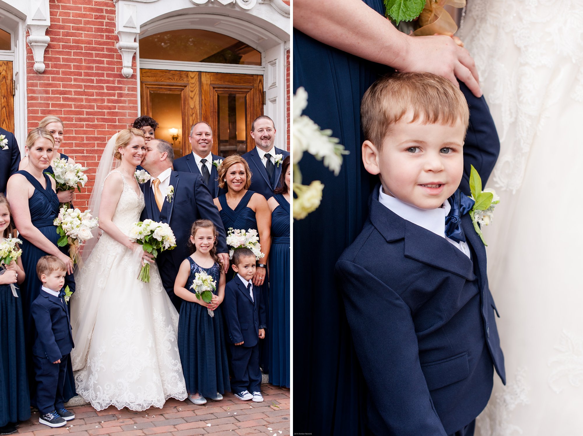 the alexandrian hotel wedding pictures Alexandria Virginia wedding party portrait