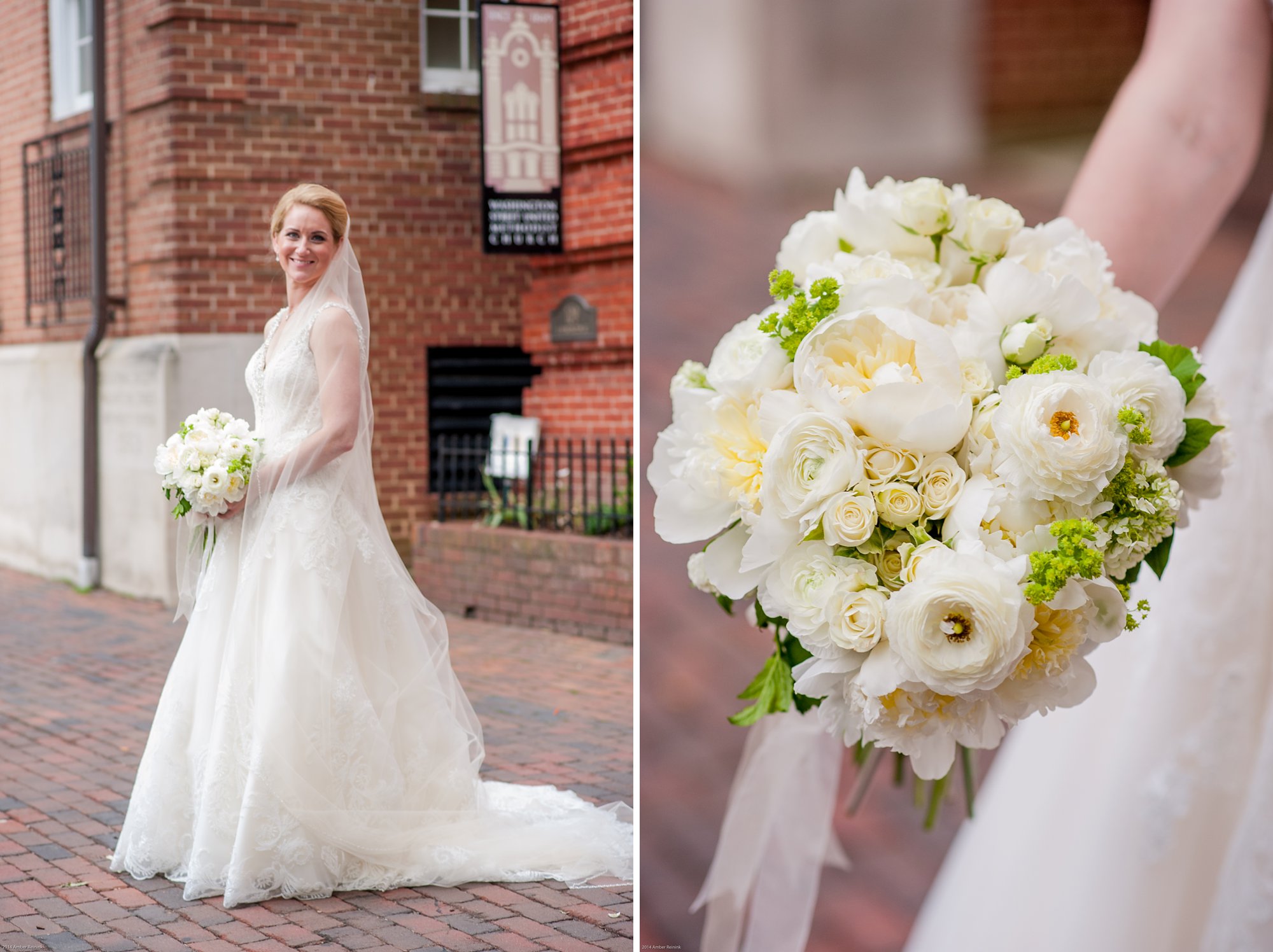 the alexandrian hotel wedding pictures Alexandria Virginia bridal portrait and bouquet