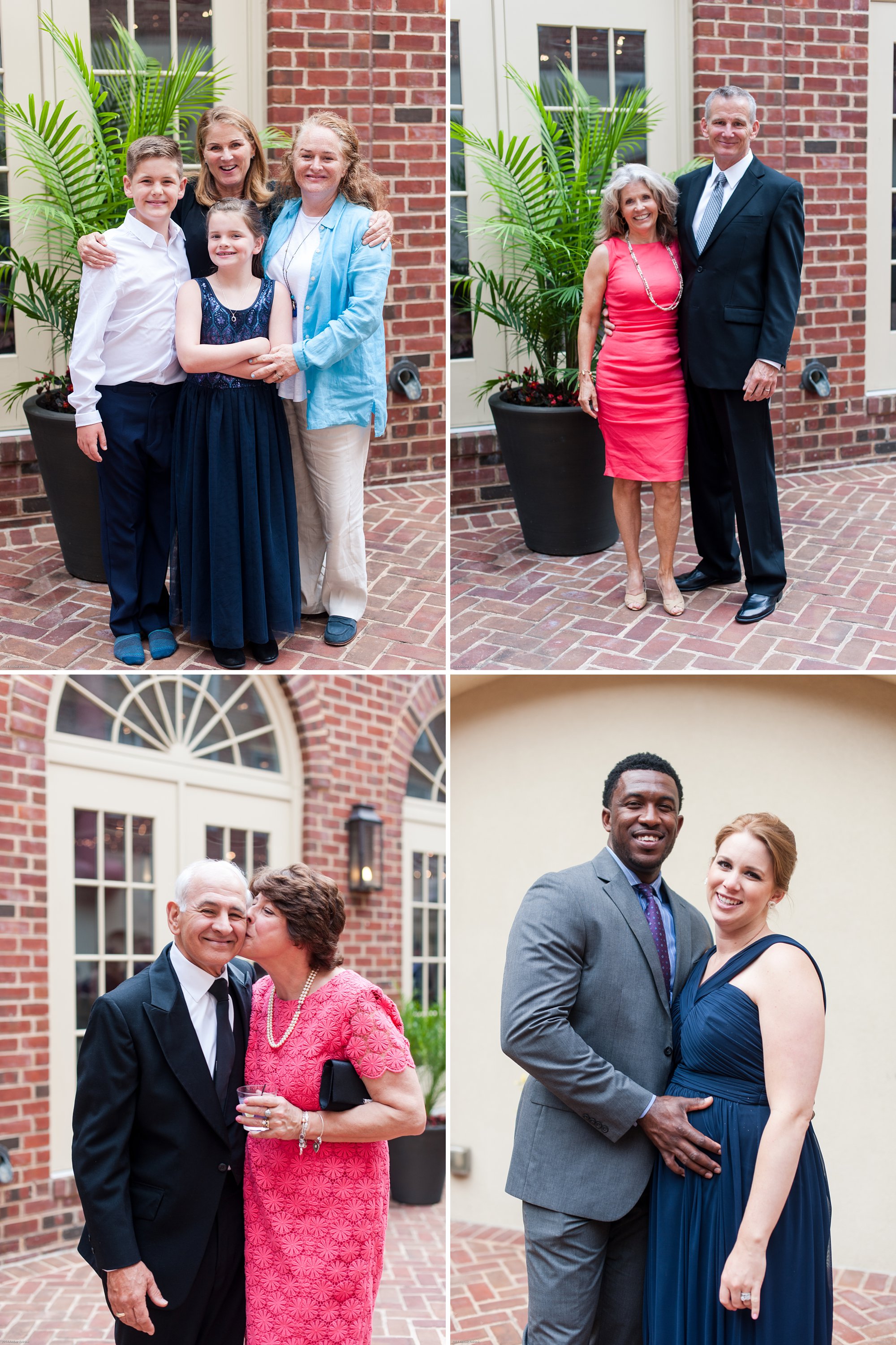 the alexandrian hotel wedding pictures Alexandria Virginia cocktail hour portraits of guests