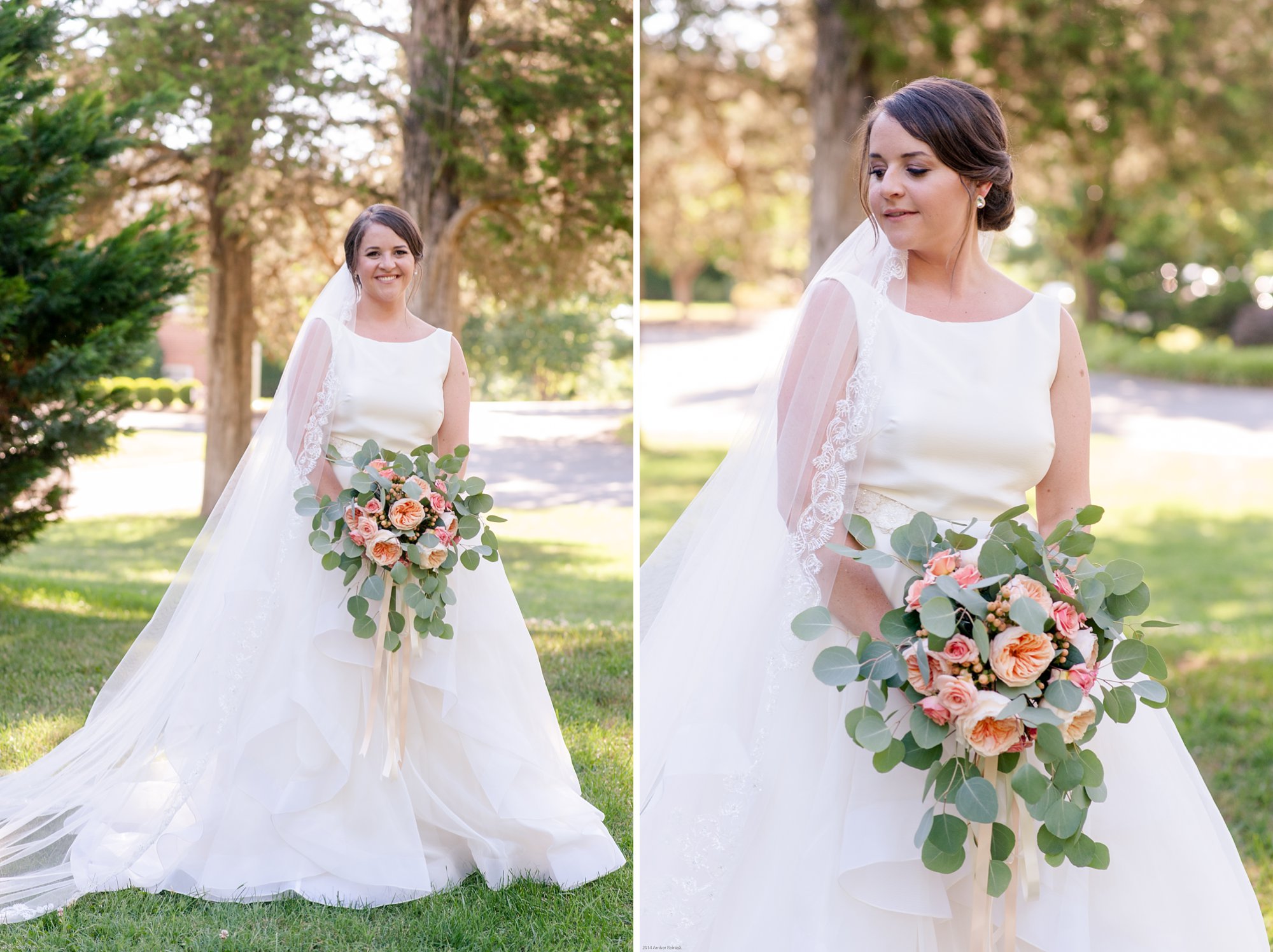 fauquier springs country club wedding bridal portrait amber kay photography