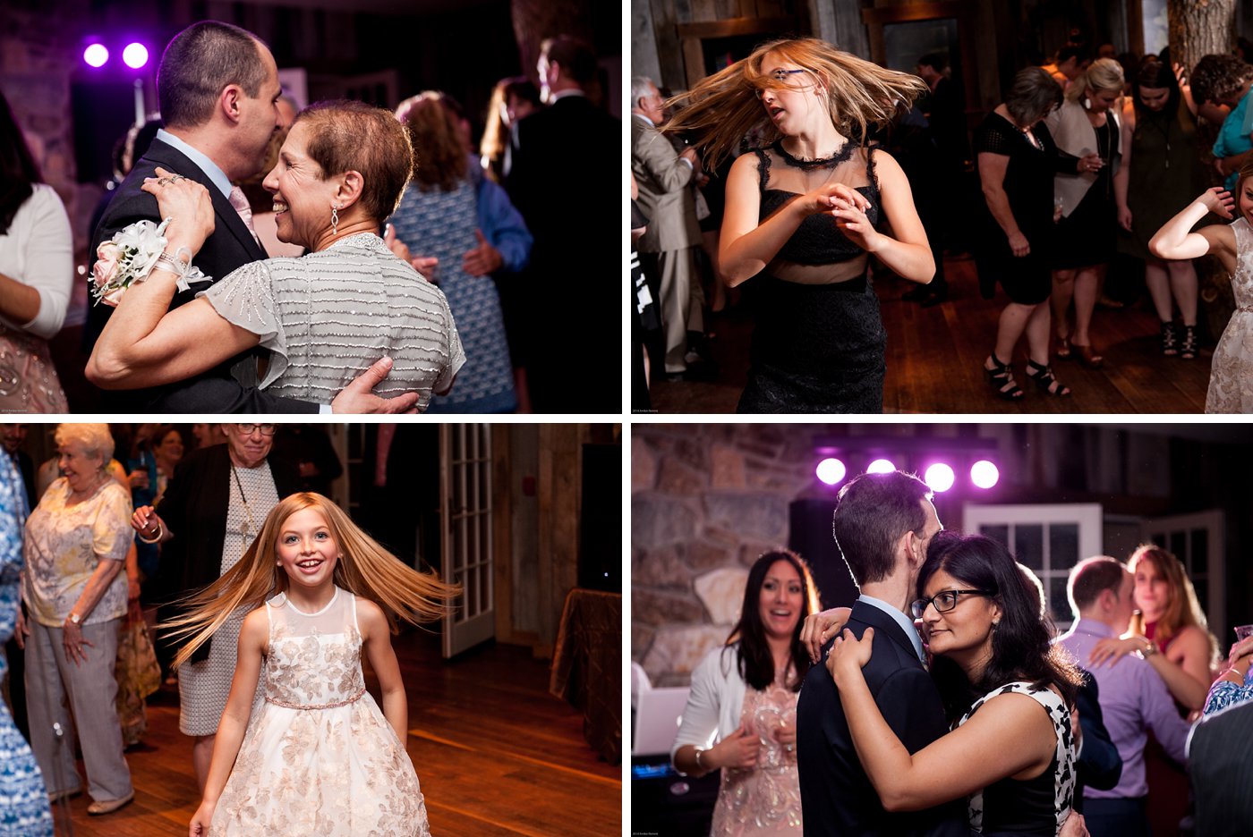 guests dancing at thorpewood mountain memories wedding Thurmond, MD