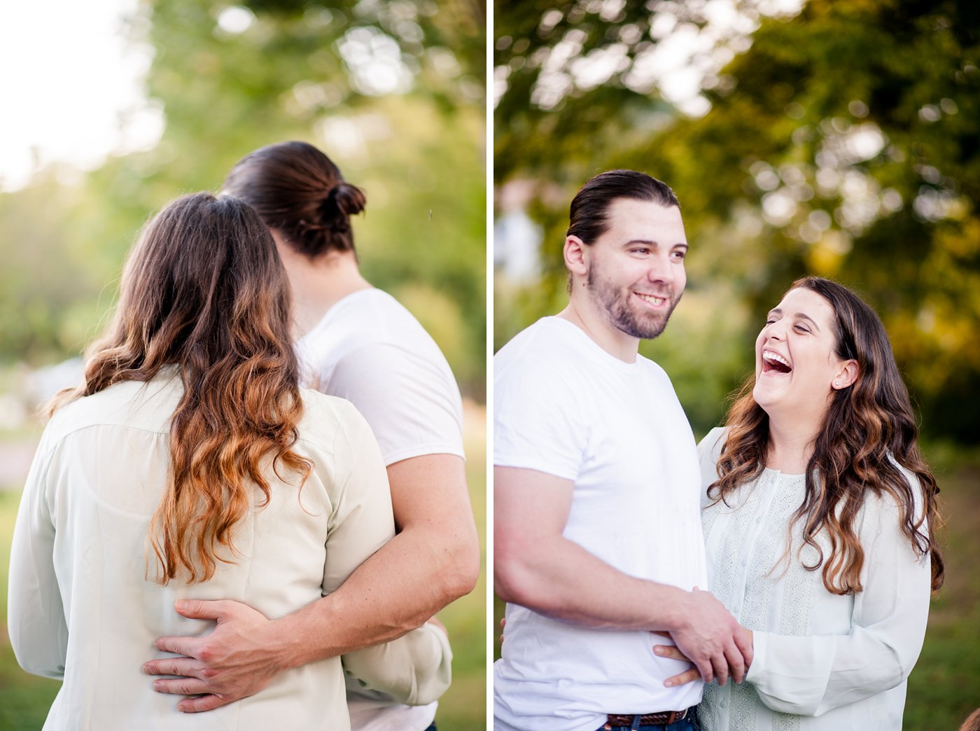 Richmond Virginia engagement session which doubled as a family session