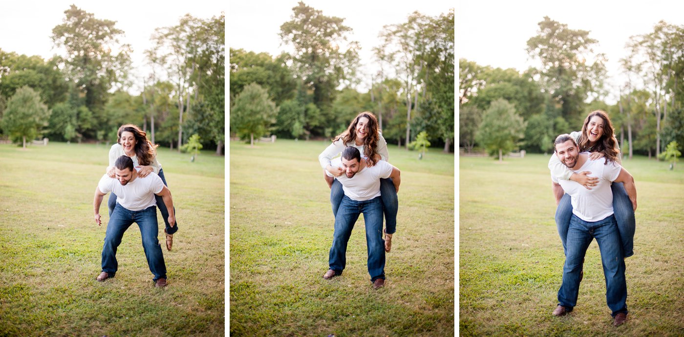 Richmond Virginia engagement session which doubled as a family session
