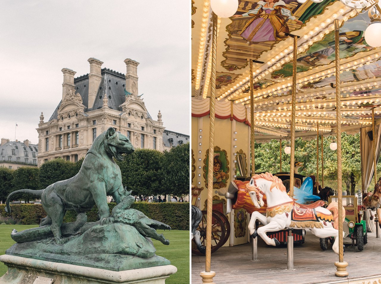 5 days in paris france detailed itinerary tuilleries gardens carousel